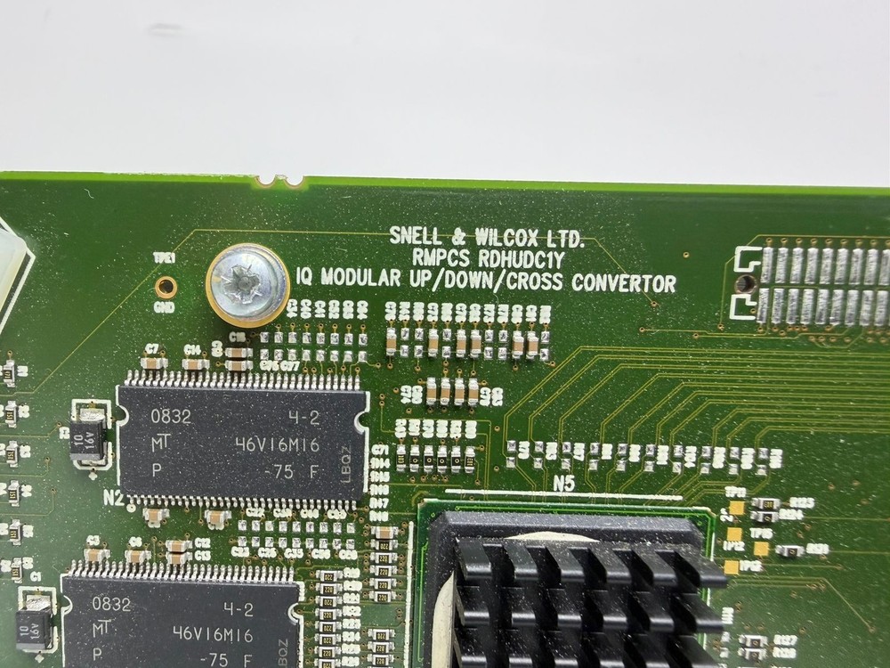 Snell IQUDC00 HD SD-SDI Up, Down & Cross Converter with SYNC, Untested