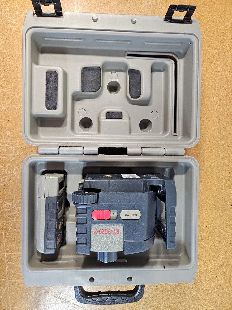 Porter Cable RT-3620-2 Rotating 2-Beam Laser Level System With Case