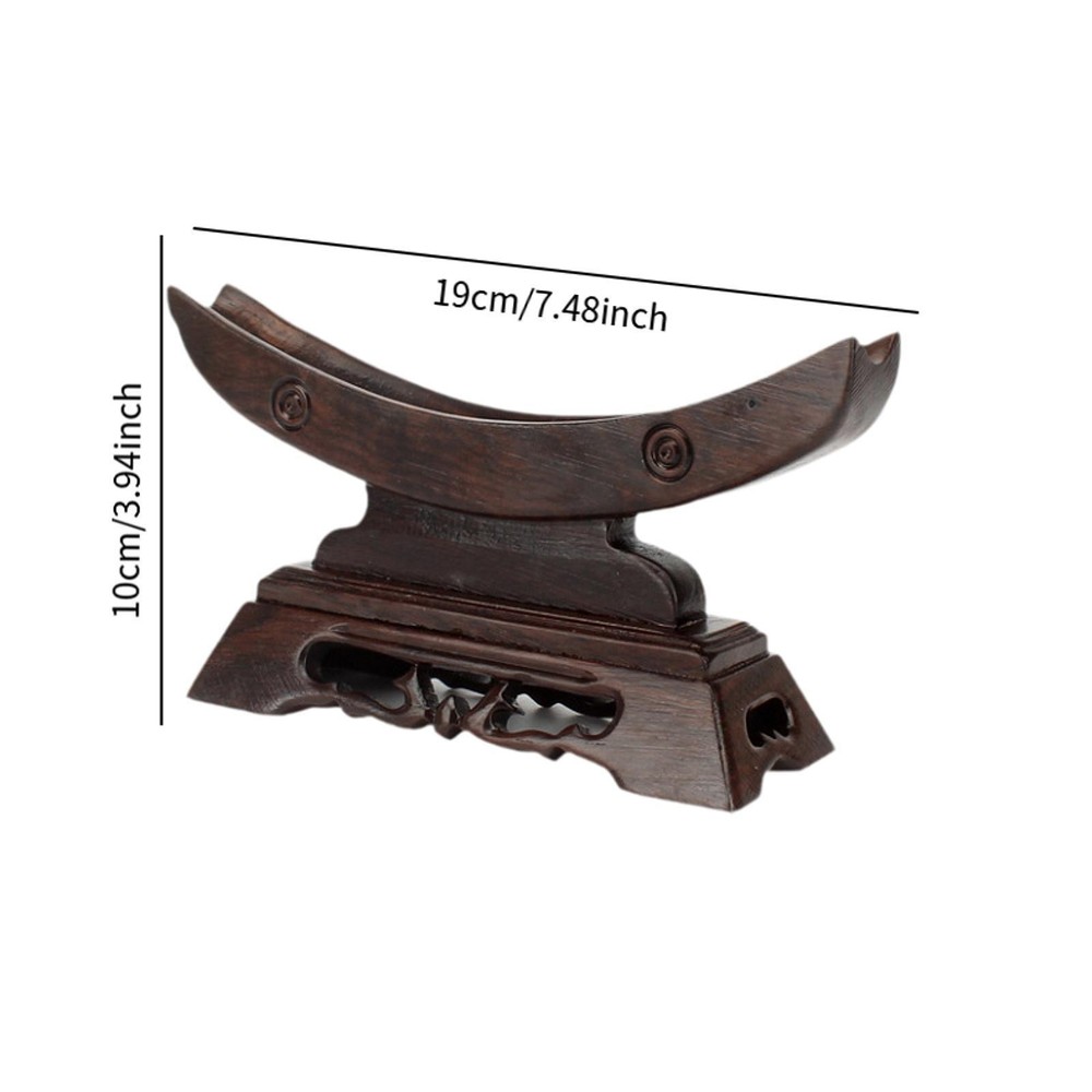 Rack Medieval Sword Hanger Classical Horizontal Accessories Base Decoration