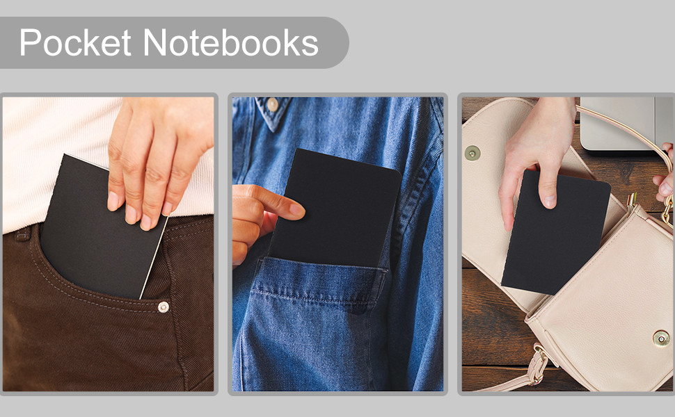 Poet Notebook., Lined Small Notebooks, Bla Softcover Memo