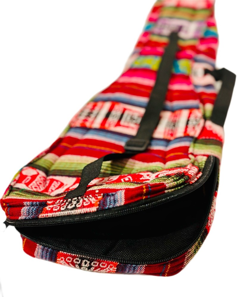 Bolivian Charango Case, Aguayo Wool handmade standard, plus professional Strings