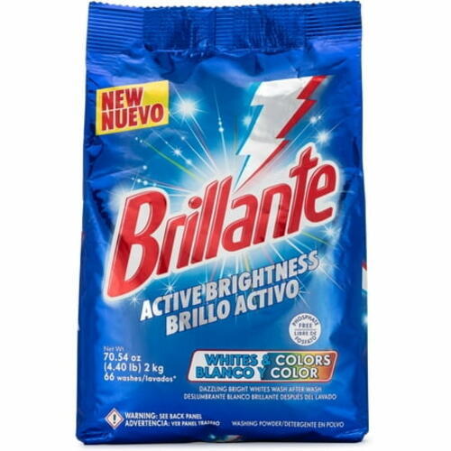 BRILLANTE LAUNDRY DETERGENT POWDER  4.4 oz