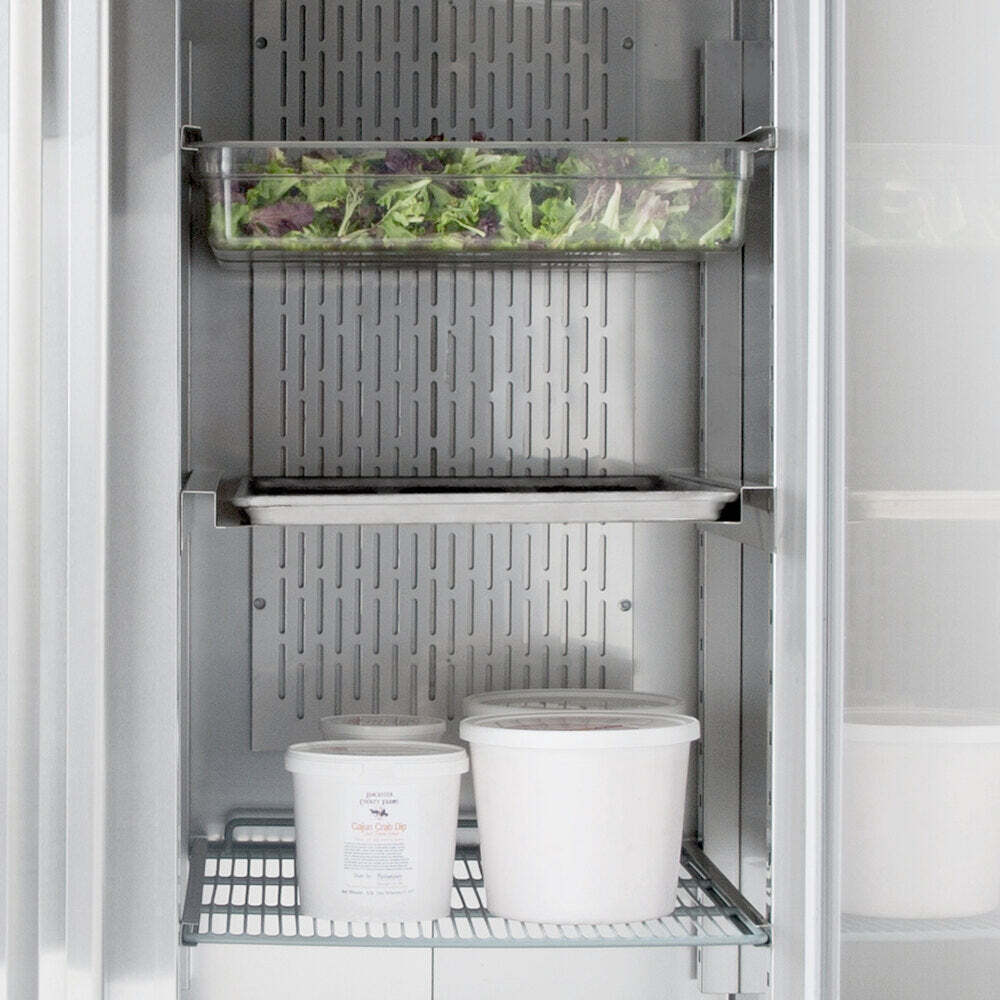 54" Stainless Steel Solid Door Reach-In Refrigerator