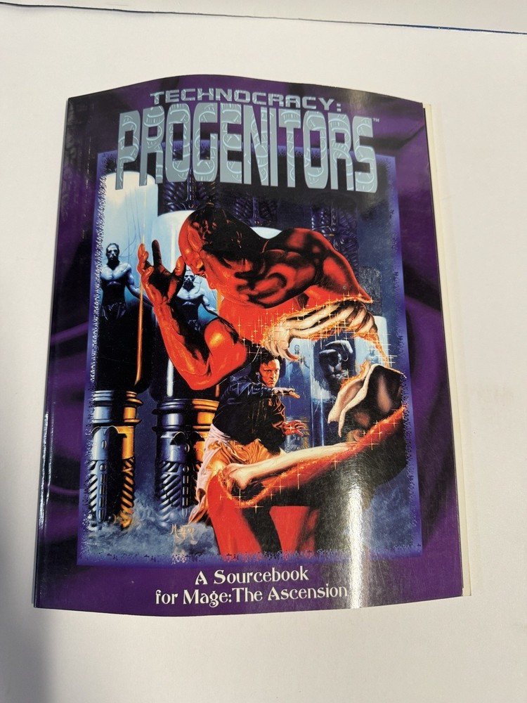 Technocracy Progenitors Mage The Ascension RPG Sourcebook White Wolf