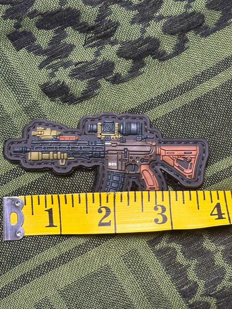 PvC 3D AR… Morale Tactical Hook And Loop Patch High Quality 3d