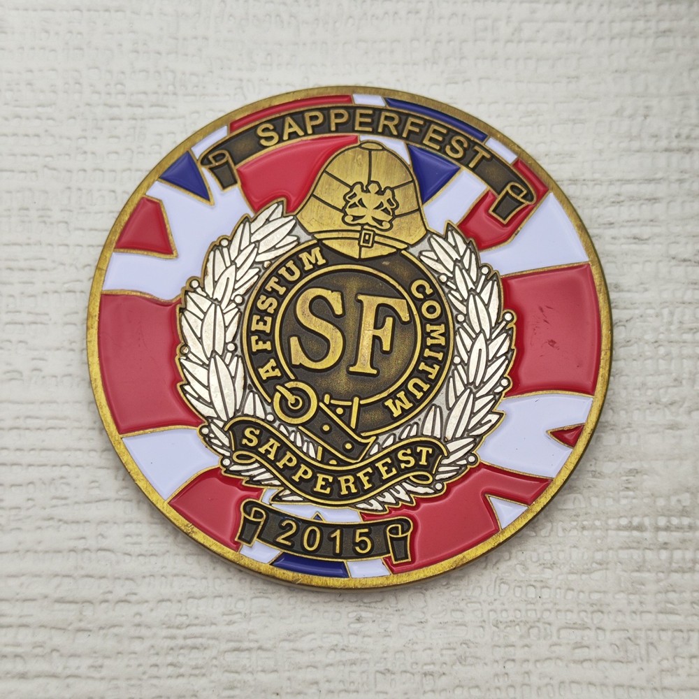 Royal Engineers Sapperfest ER Challenge Coin