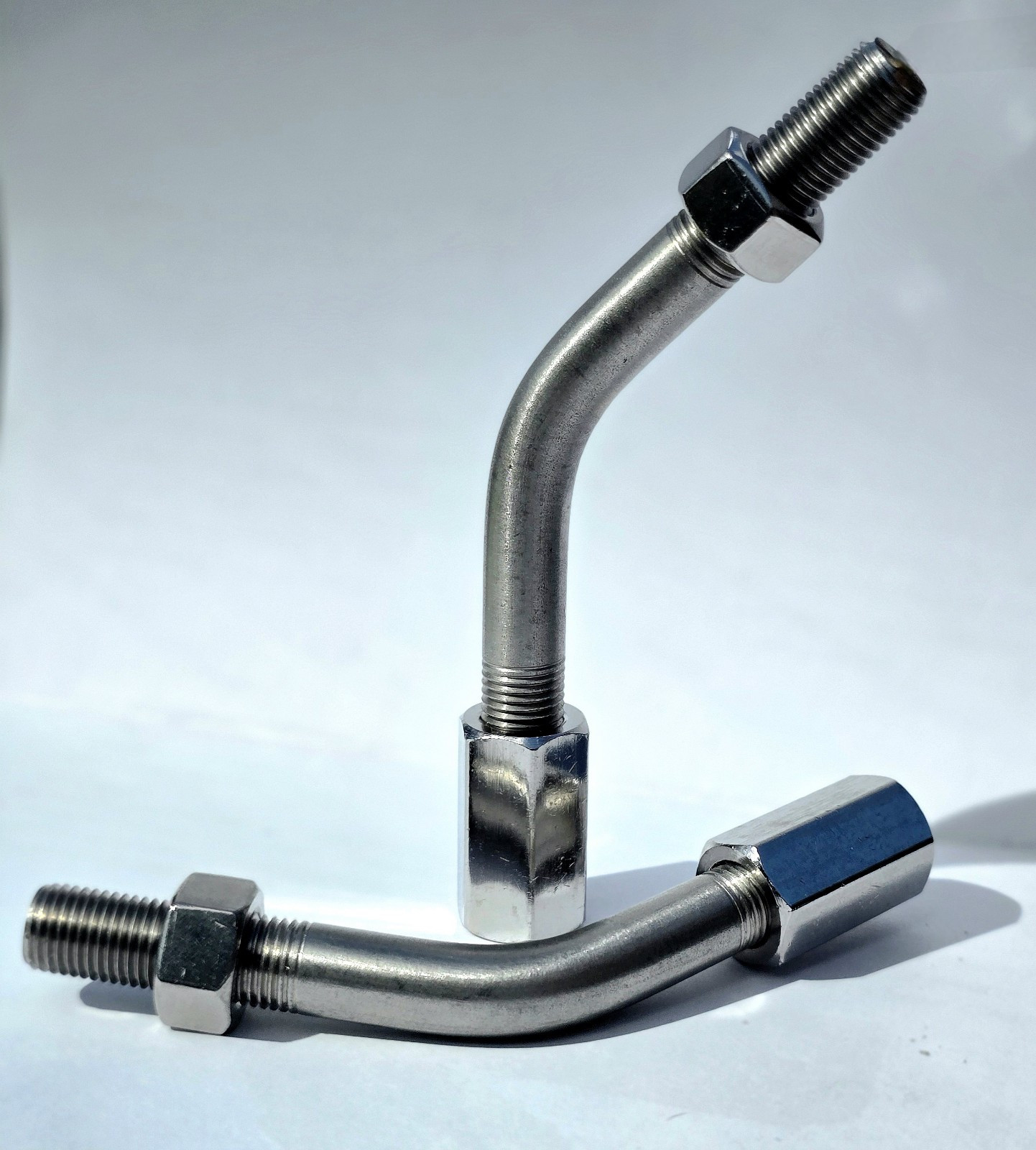 Universal Cb Radio Antenna Shaft AKA Bull Horns-Stainless Steel (Pair)