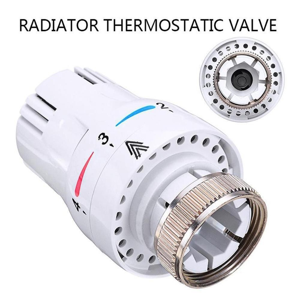 Constant Temperature Valve Head for Radiators Compatible Thread M30 x 1 5