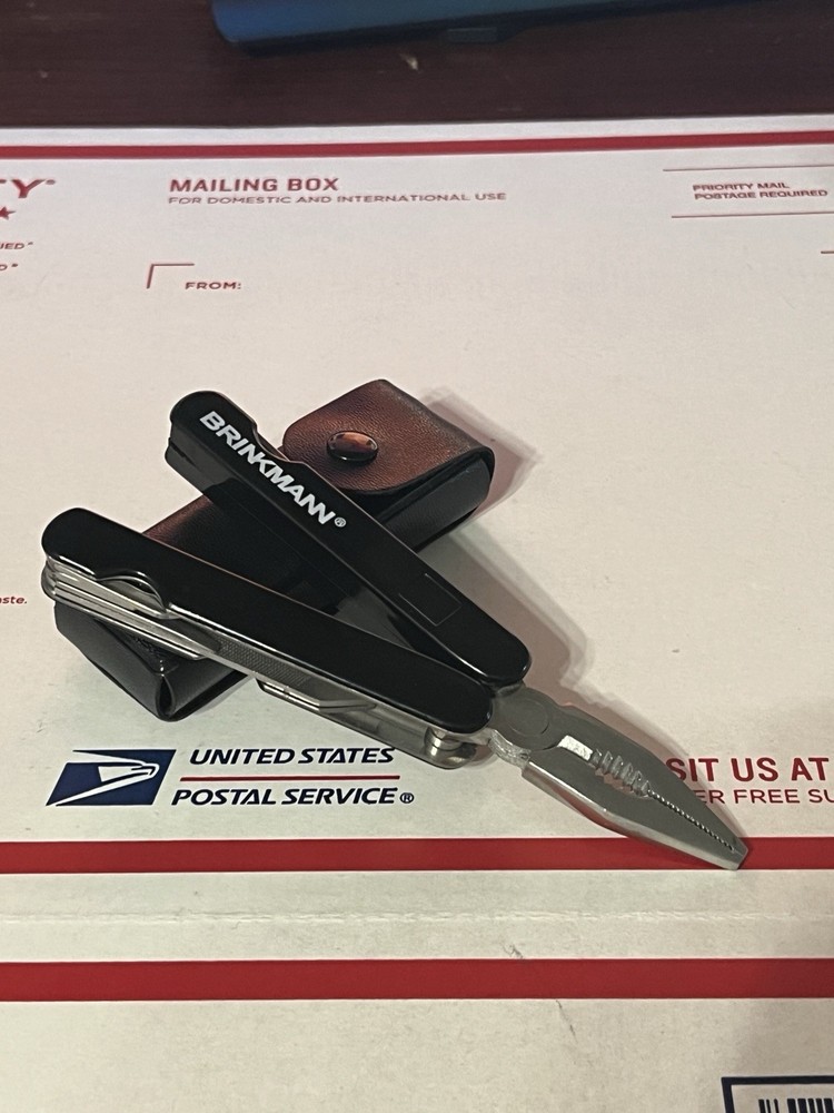 Brinkmann 6” Black Multi Tool Plier With Case