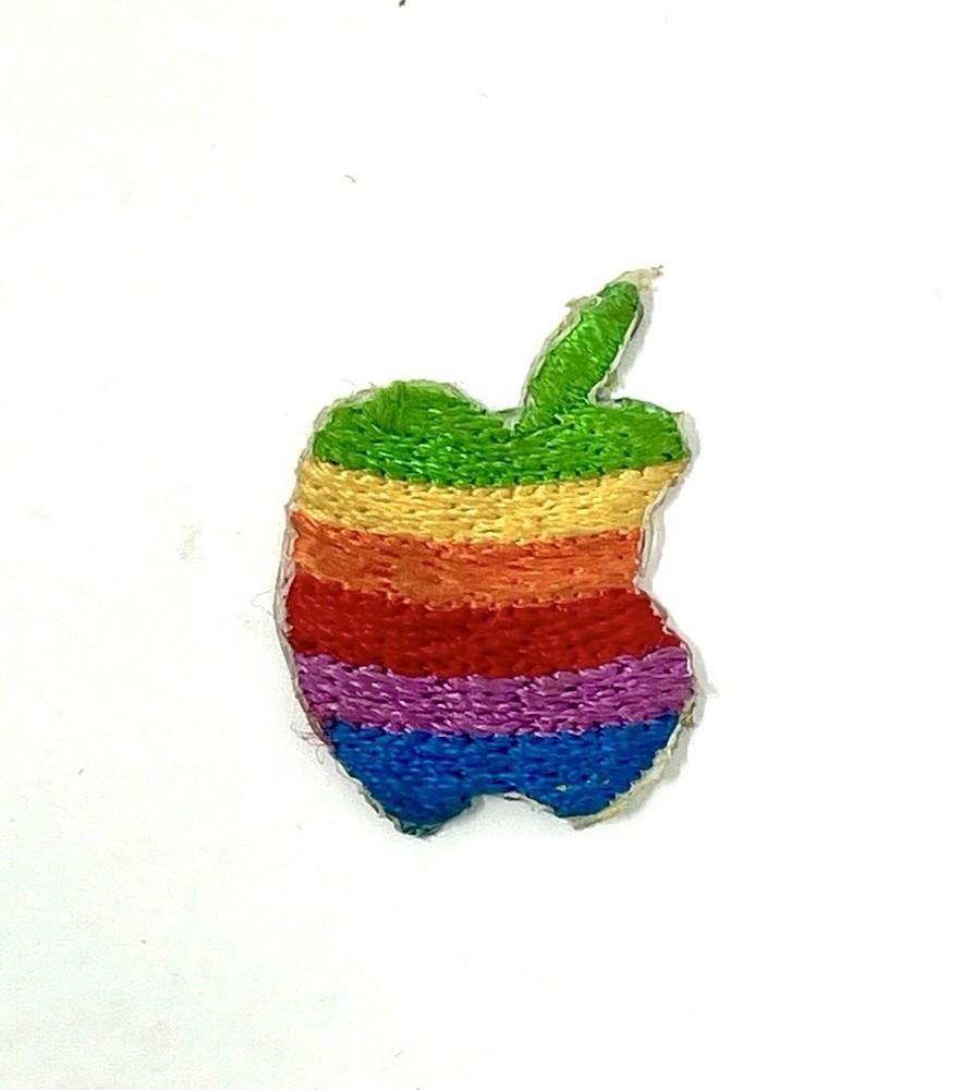 RARE Vintage APPLE / MAC Computer Pins / Buttons, Keychains & Sew On Patch Lot!