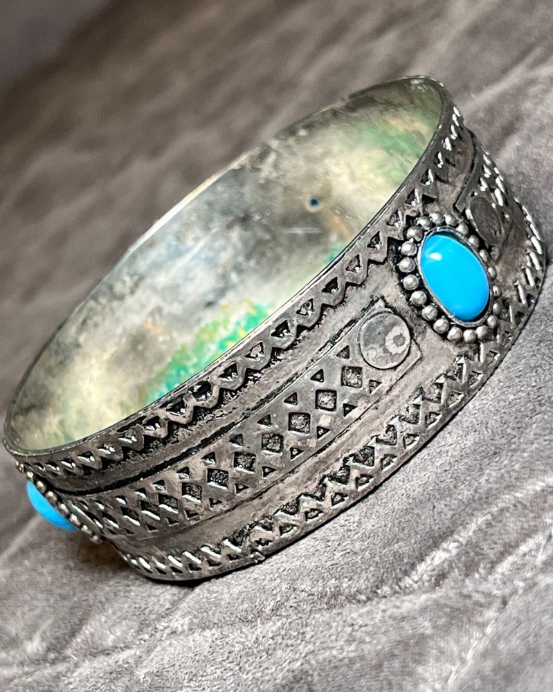 Vintage Decorative Metal Silver Plated Wine Champagne Bottle Coaster Holder