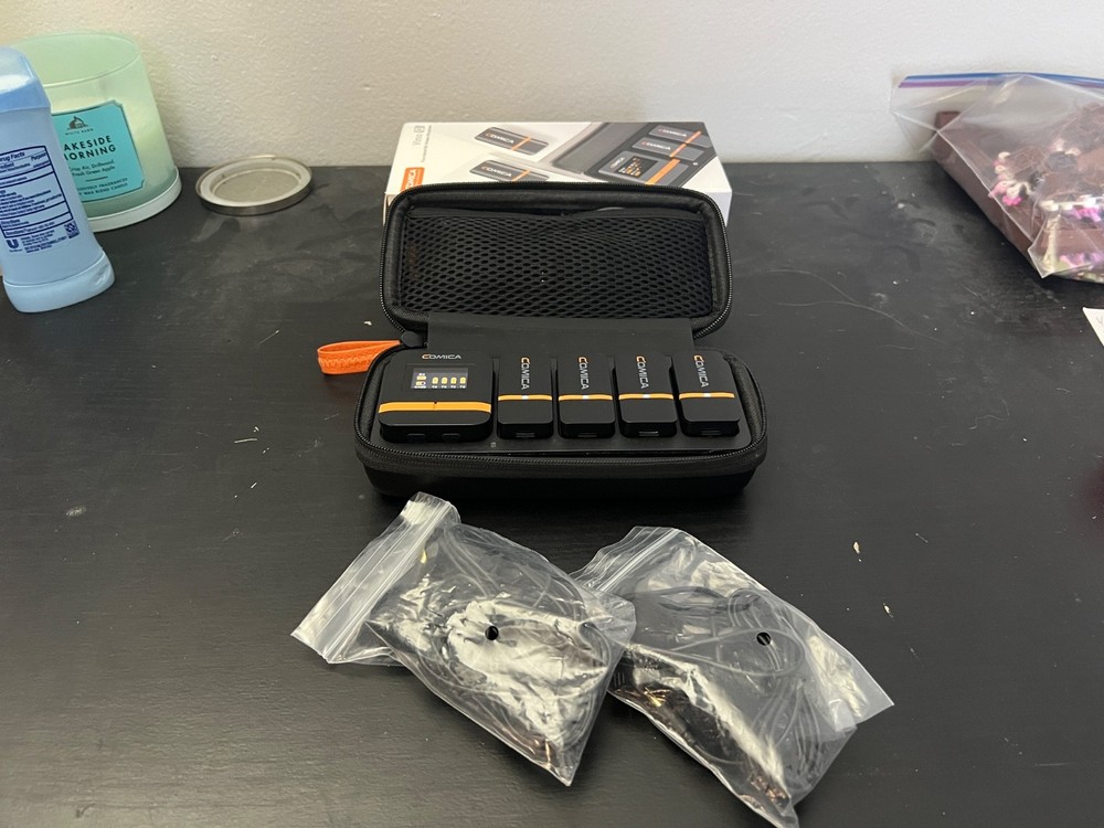 COMICA Vimo Q 4-Person Wireless Lavalier Microphone System EXCELLENT Condition