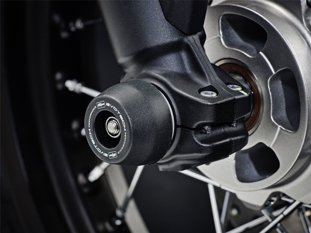 Evotech Front Spindle Bobbins - Ducati Scrambler Full Throttle 2015 - 2021