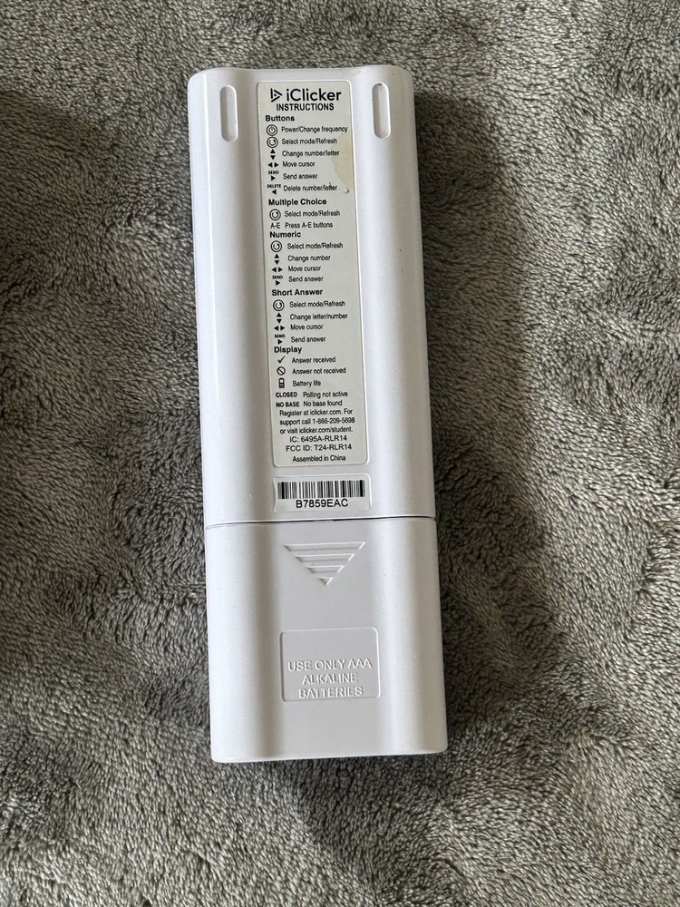 iClicker 2 Student Classroom Remote with Box