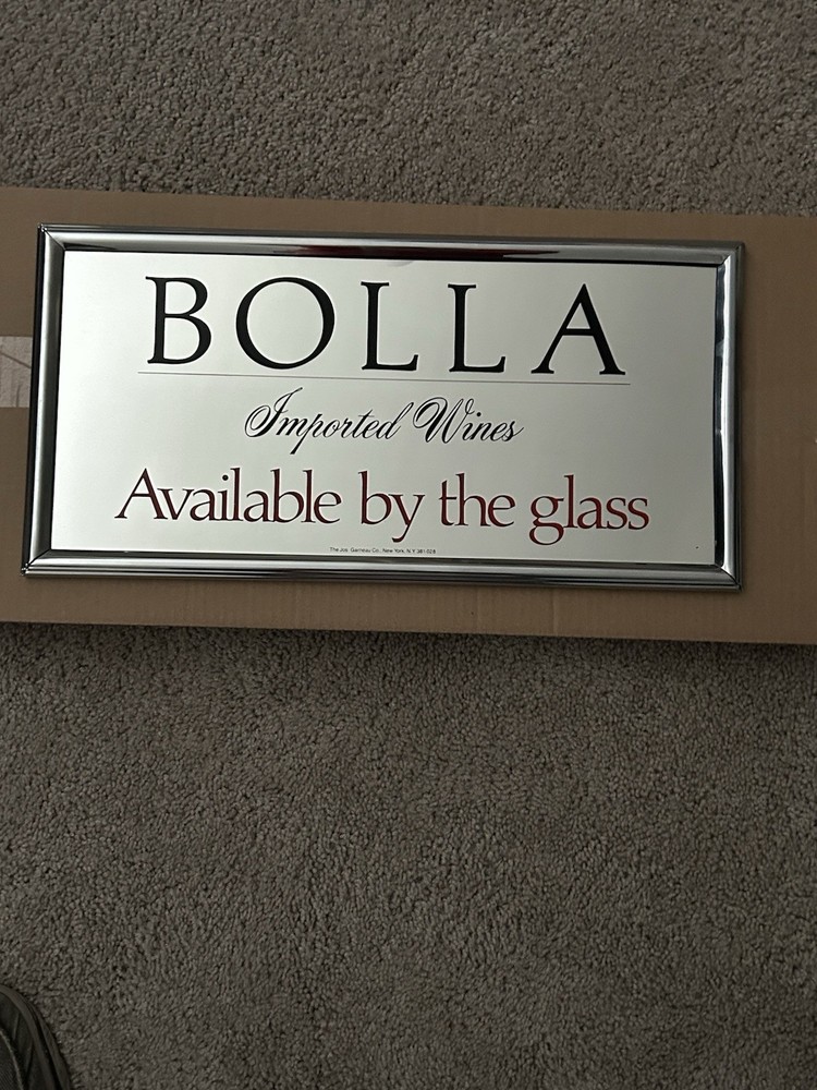 Bar Mirror    Bolla Wines