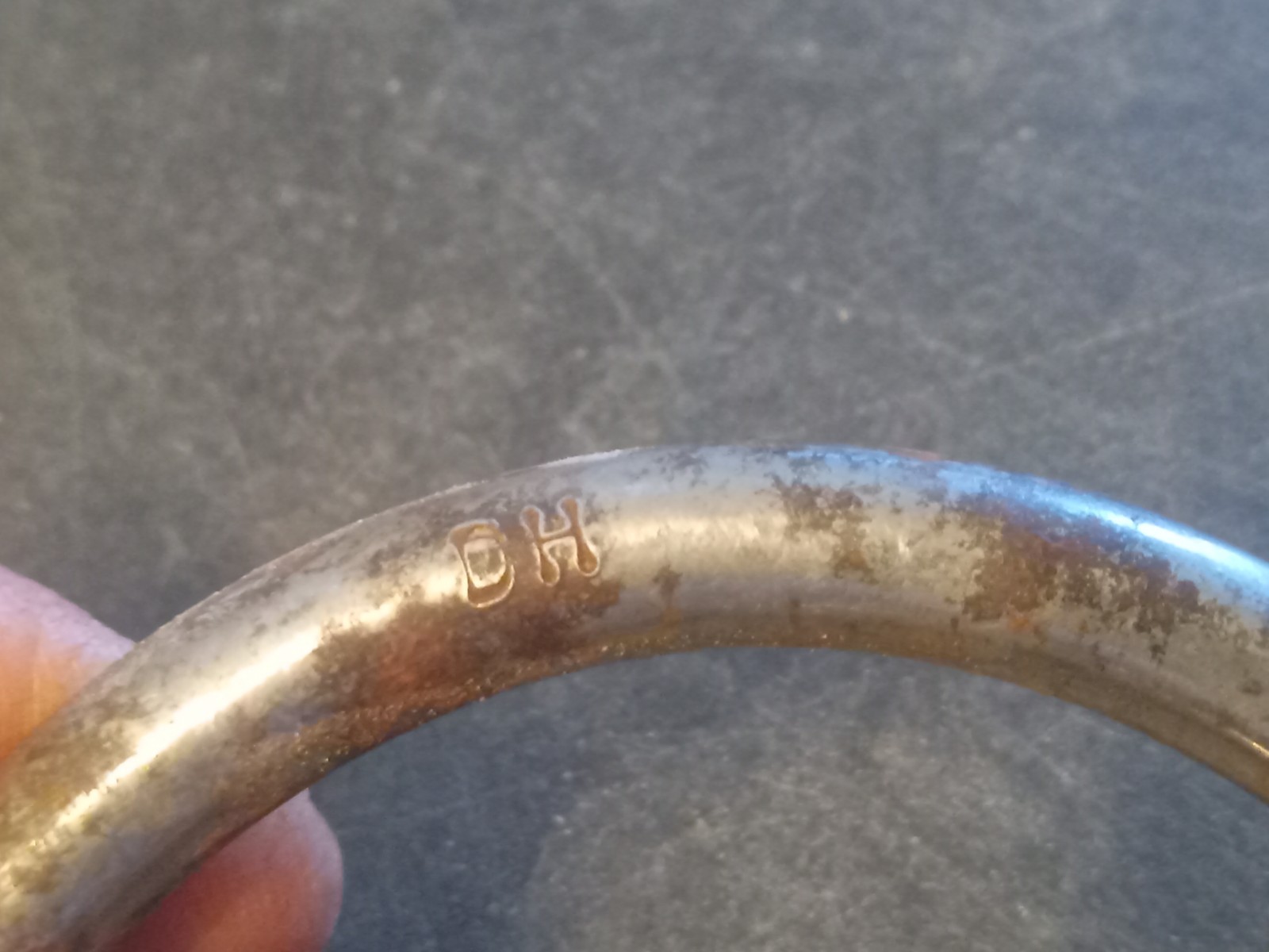 Don Hansen loose ring snaffle bit 5 in mouth sweet iron tapered mouth