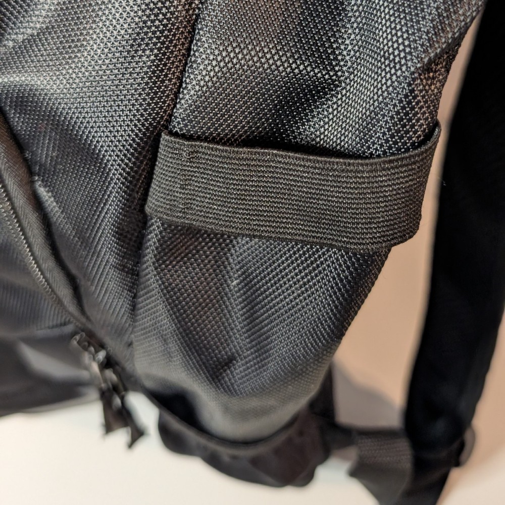 DeMarini Baseball Softball Backpack w Double Bat Pockets, Black, Practice Rugged
