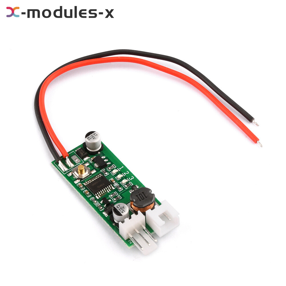 DC 12V Fan Temperature Control Speed Controller Module 2-Wire With Probe Cable