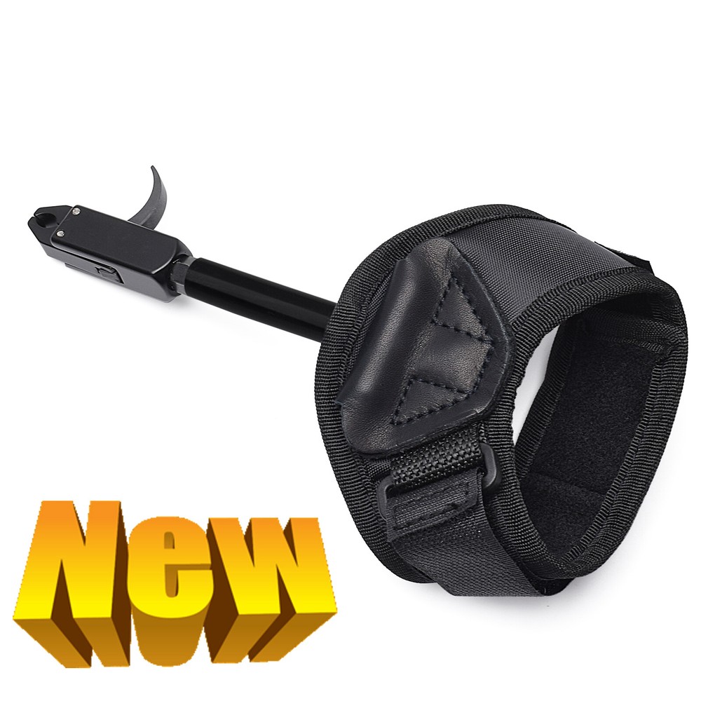 1x Archery Compound Bow Release Aids Adjustable Comfortable Quick Release