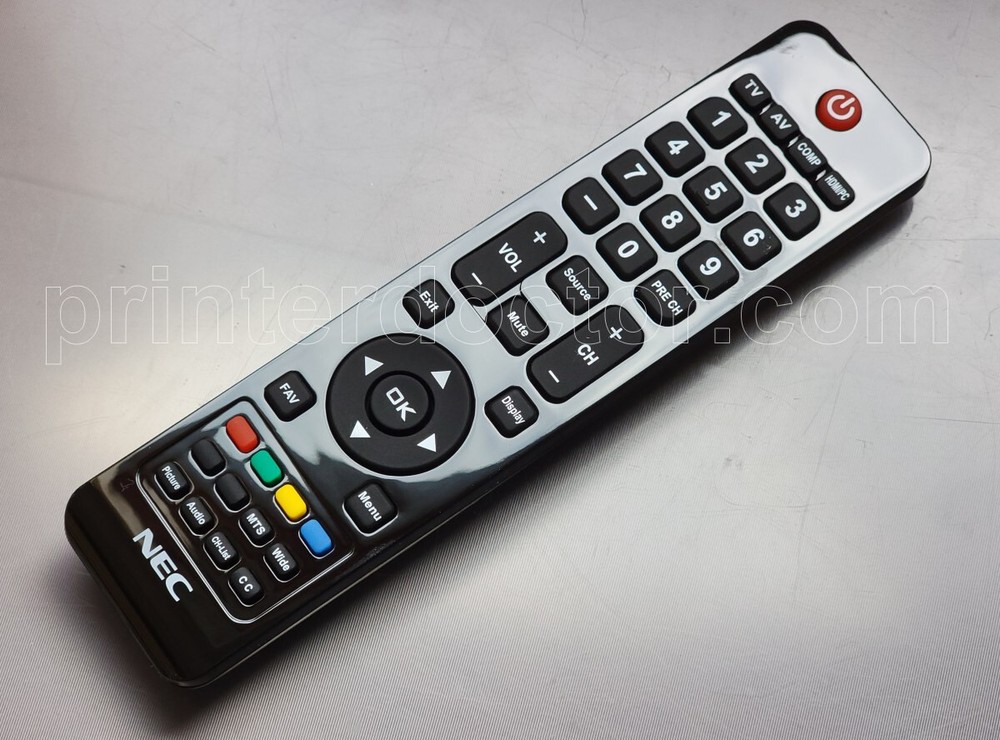 Genuine Remote Control NEC MultiSync RL76F-1 E325 E425 E505 E585 B8.080.446-1