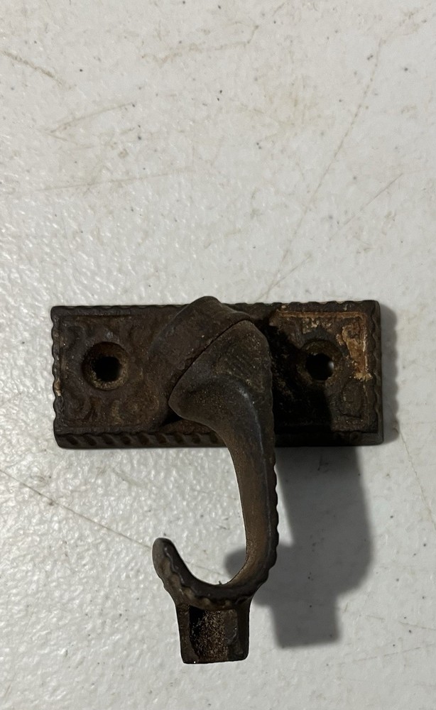 Antique Victorian Cast Iron Window Lock