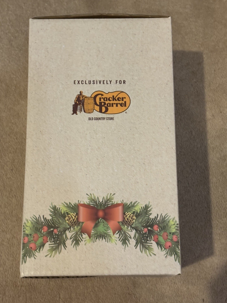 NEW, Ceramic Christmas Tree Night Light Wall Plug Cracker Barrel Exclusive