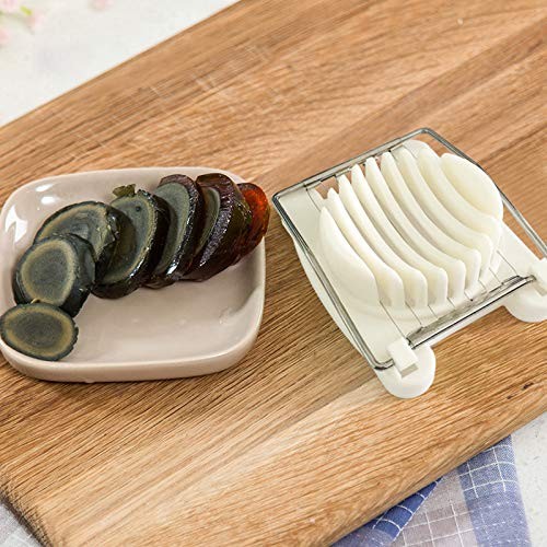 1 PCS Multi-Functional Kitchen Gadget Egg Slicer Egg Cutter Preserved Egg Spl...