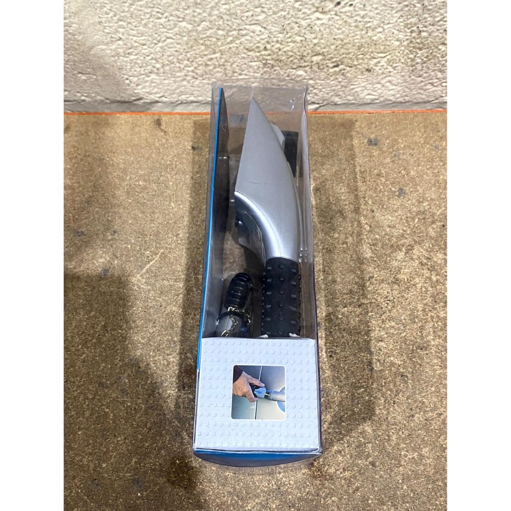 Workshop 12V Heated Ice Scraper & Hot Key Tool Silver For Winter Snow Removal