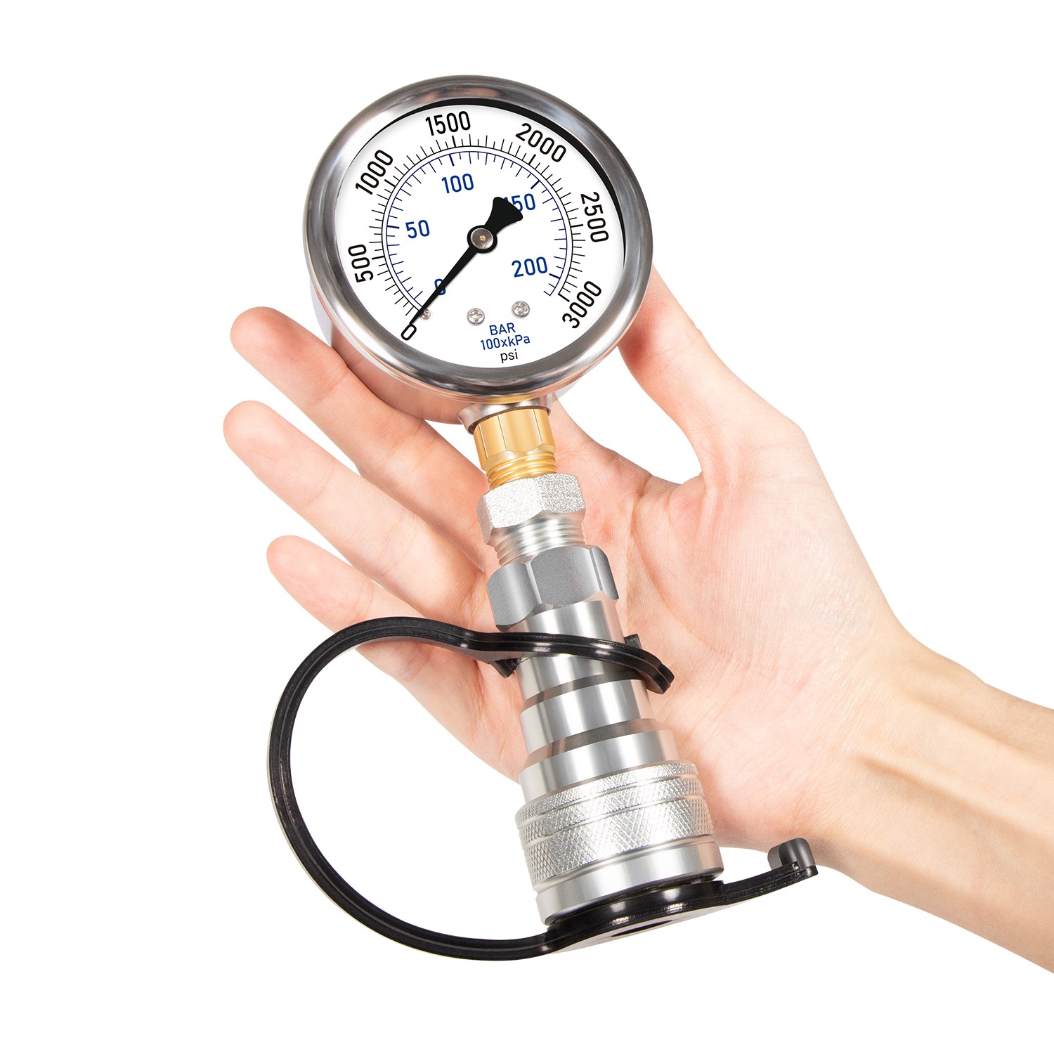 Replace for KUBOTA HST Boost Kit W/Gauge HST Hydraulic Shims Fit for KUBOTA MX