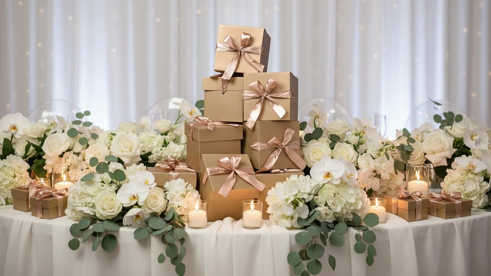 12 Pack Gift Boxes with Lids,10x10x10cm,Nested Squared Boxes with Lids for Fa...