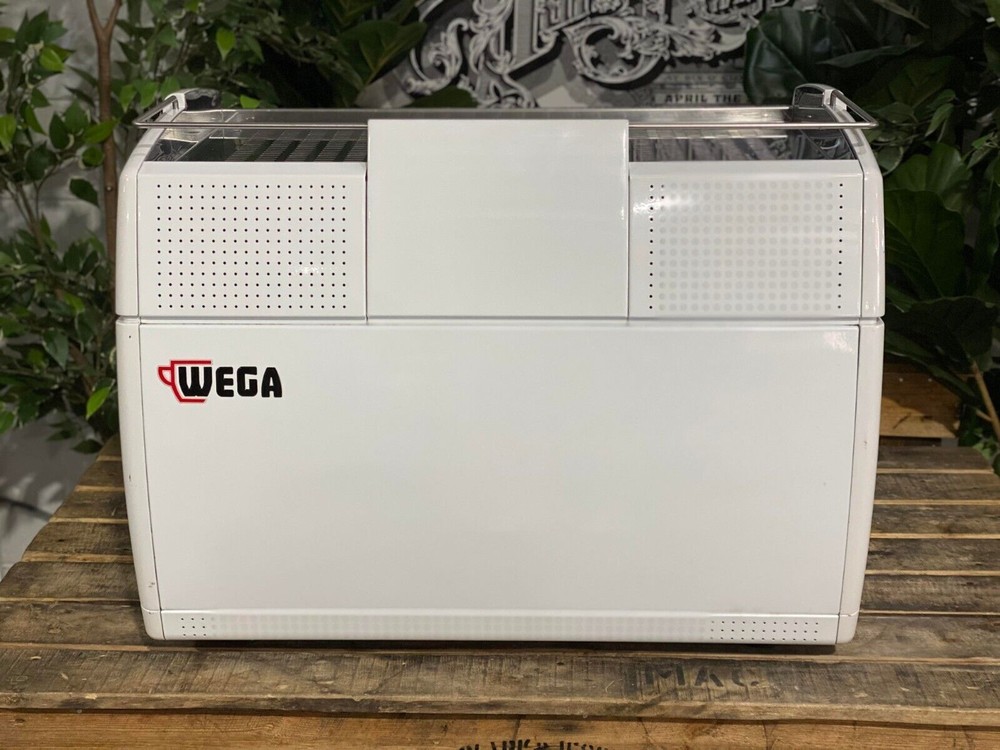 WEGA SPHERA 2 GROUP WHITE ESPRESSO COFFEE MACHINE
