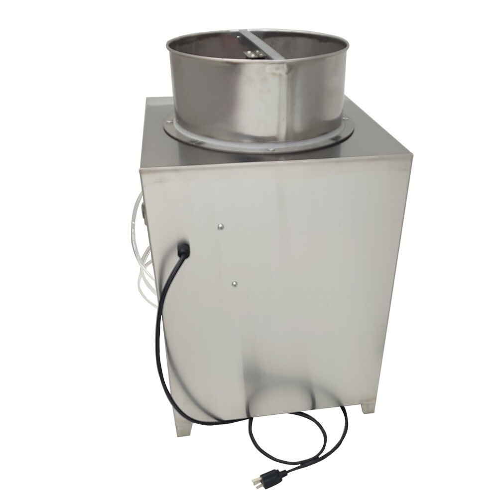 Pneumatic Garlic Peeling Machine Commercial Garlic Process Time Control 25kg/h