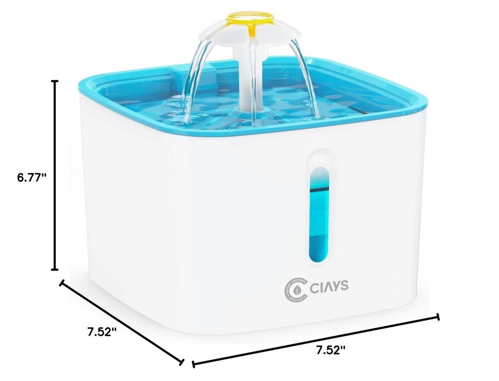 Ciays Cat Water Fountain