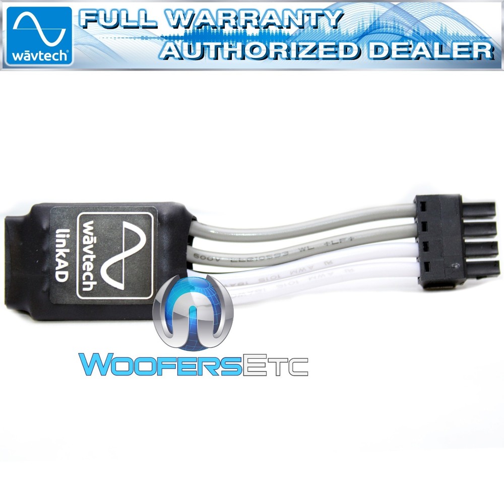 WAVTECH LINK-AD UNIVERSAL IN-LINE 2-CHANNEL ADAPTIVE OEM LOADING MODULE NEW