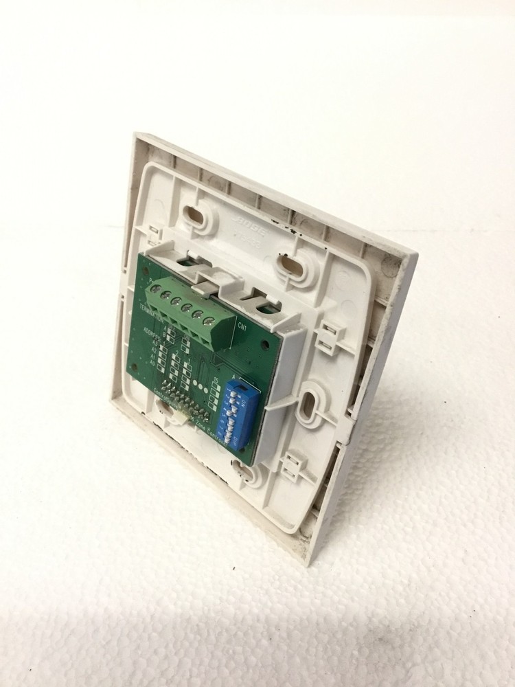 BOSE ControlSpace Zone Controller CC-16 White 275433 w/ FACE PLATE WORKING