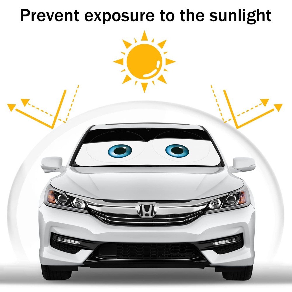 Car Windshield Sun Shade Large Front Protection from UV Rays