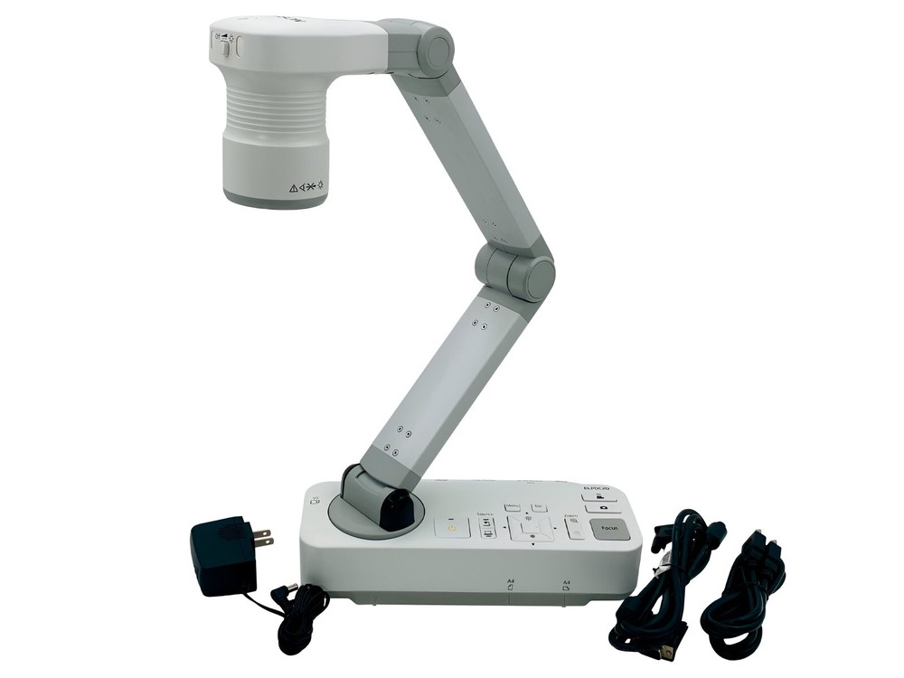 Professional Document Camera for Streaming 10x Digital Zoom Auto Focus w/Adapter