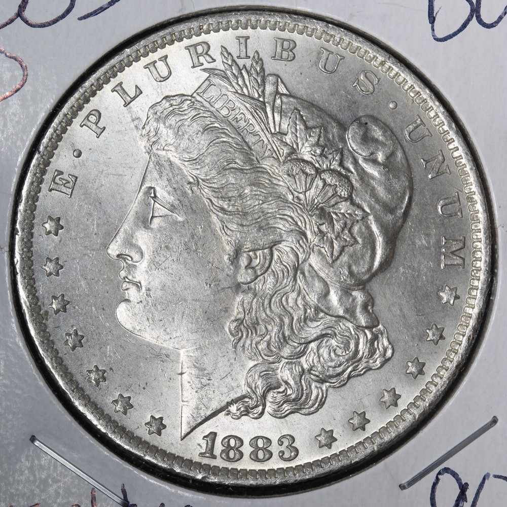 1883-O Morgan Silver Dollar BU *UNCIRCULATED* MS E324 TXHM