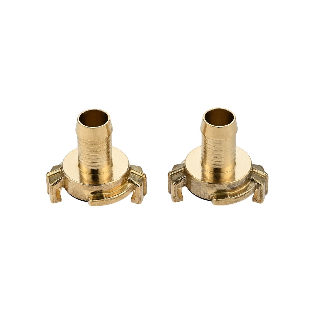 2Pcs Quick Coupling 3/4 Inch for Garden Hose Connector Nozzle Plug-In Coupling