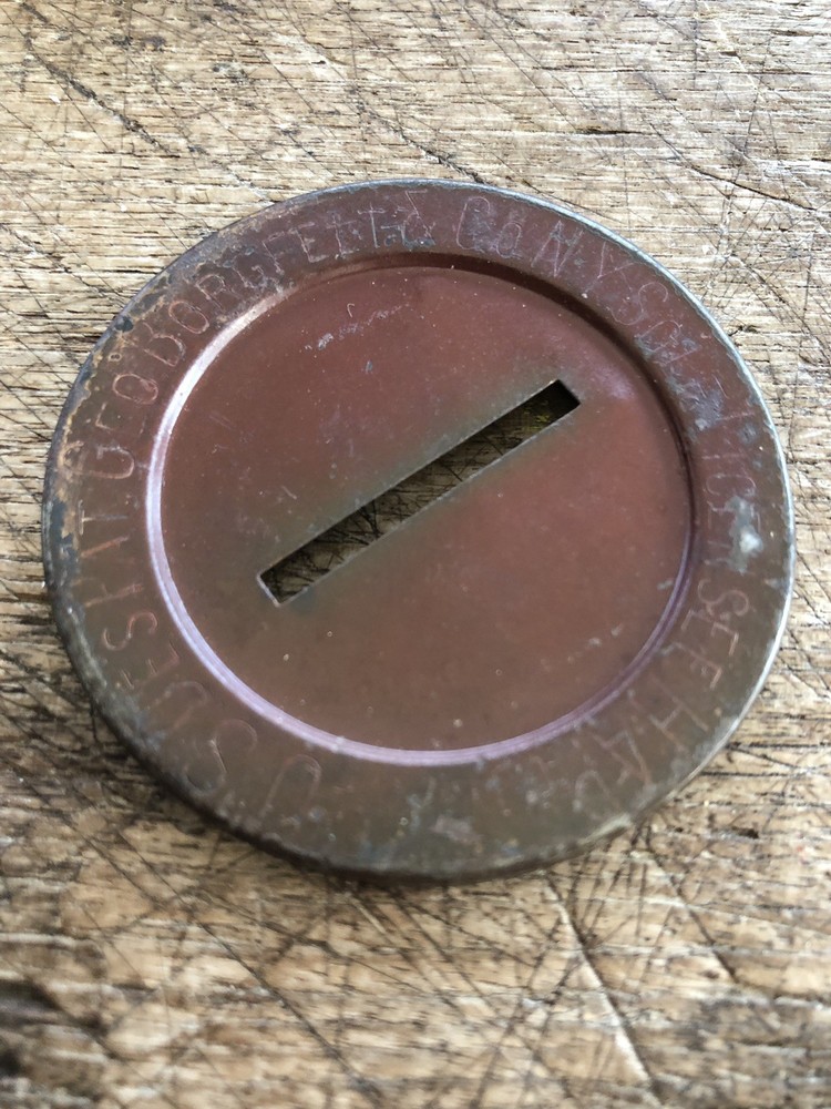 ** REDUCED** Happifats Candy Container Circa 1915