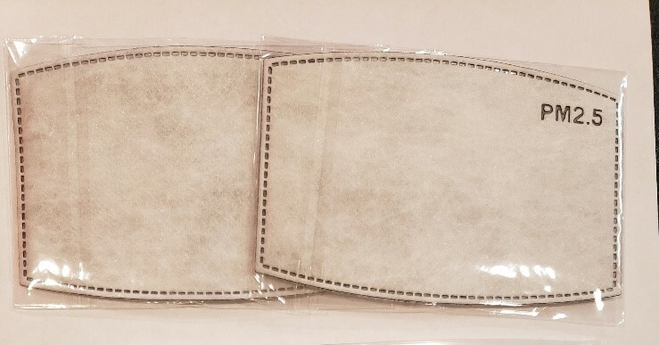 PROTECT OMICRON -6 Pcs 5 Layer Carbon Face Mask Filter Replacements