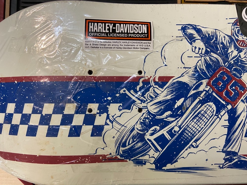 New Darkstar Harley-Davidson skateboard deck