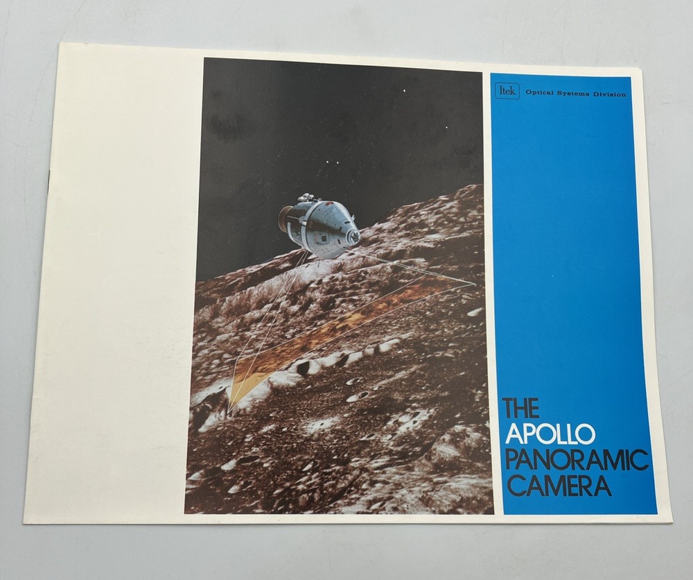 The Apollo Panoramic Camera Itek Optical System Division Booklet NASA Space