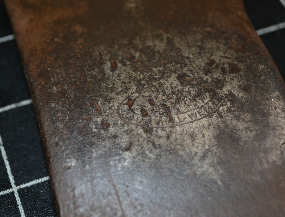 MARSHALL WELLS - ZENITH - COLD TEST - 3# - DOUBLE BIT AXE HEAD - GOOD