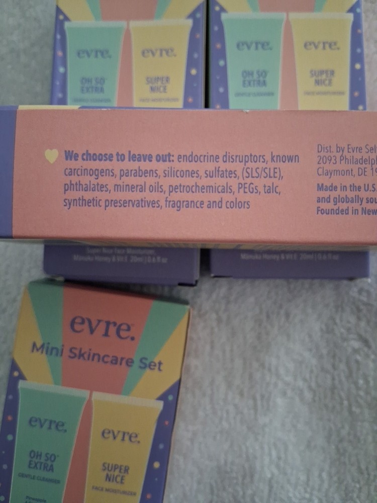 Evre Mini Skincare Set x4