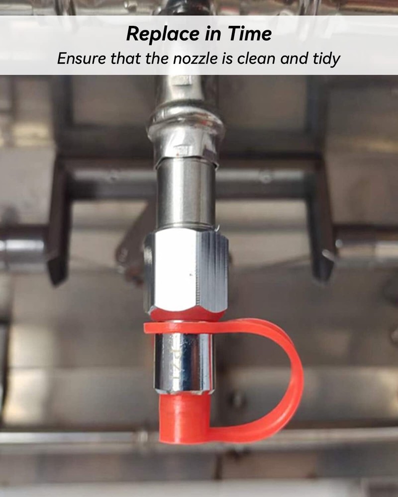 🔥🧯(75) PACK R102 STYLE FIRE SUPPRESSION SYSTEM RUBBER BLOW OFF NOZZLE CAPS🔥🧯