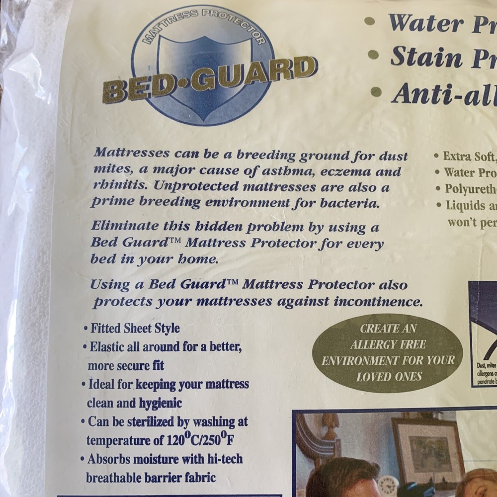 Royal Heritage Mattress Protector Bed-Guard Queen Set