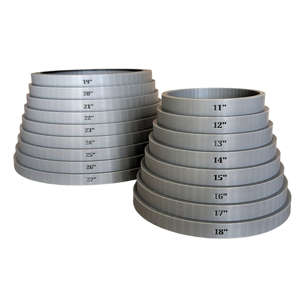 Necklace Bangle Anklet Sizer Mandrel Stepped PLA Measuring Tool Stackable USA