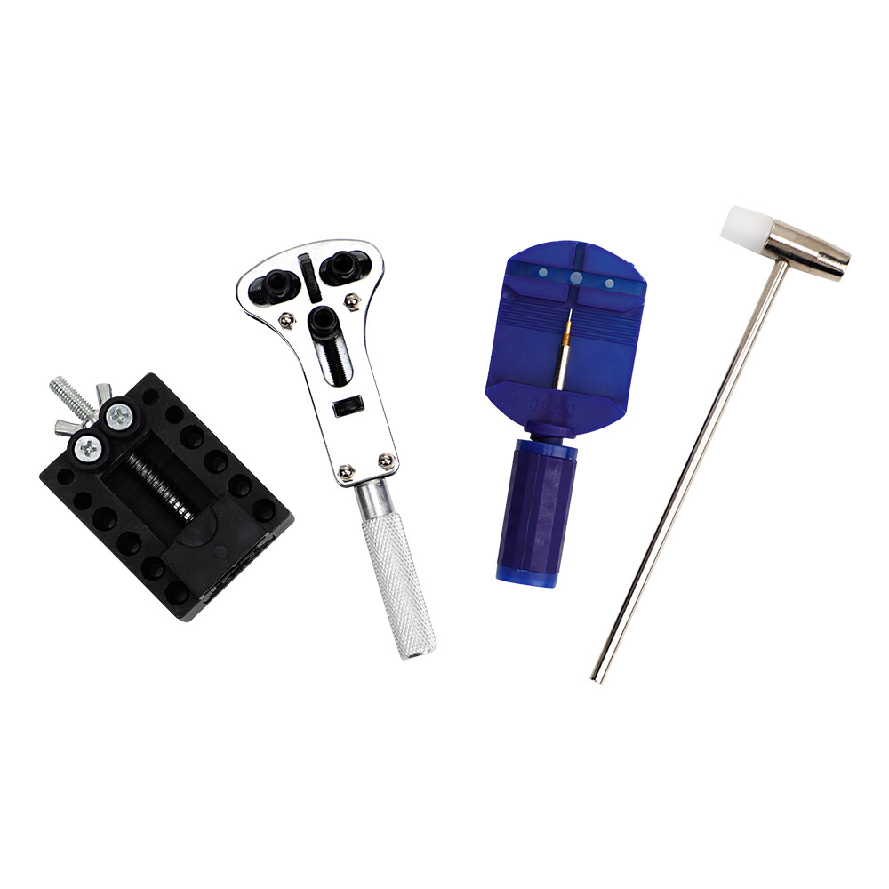 147 Pcs Watch Repair Kit Watchmaker Back Case Remover Opener Link Pin Spring Bar