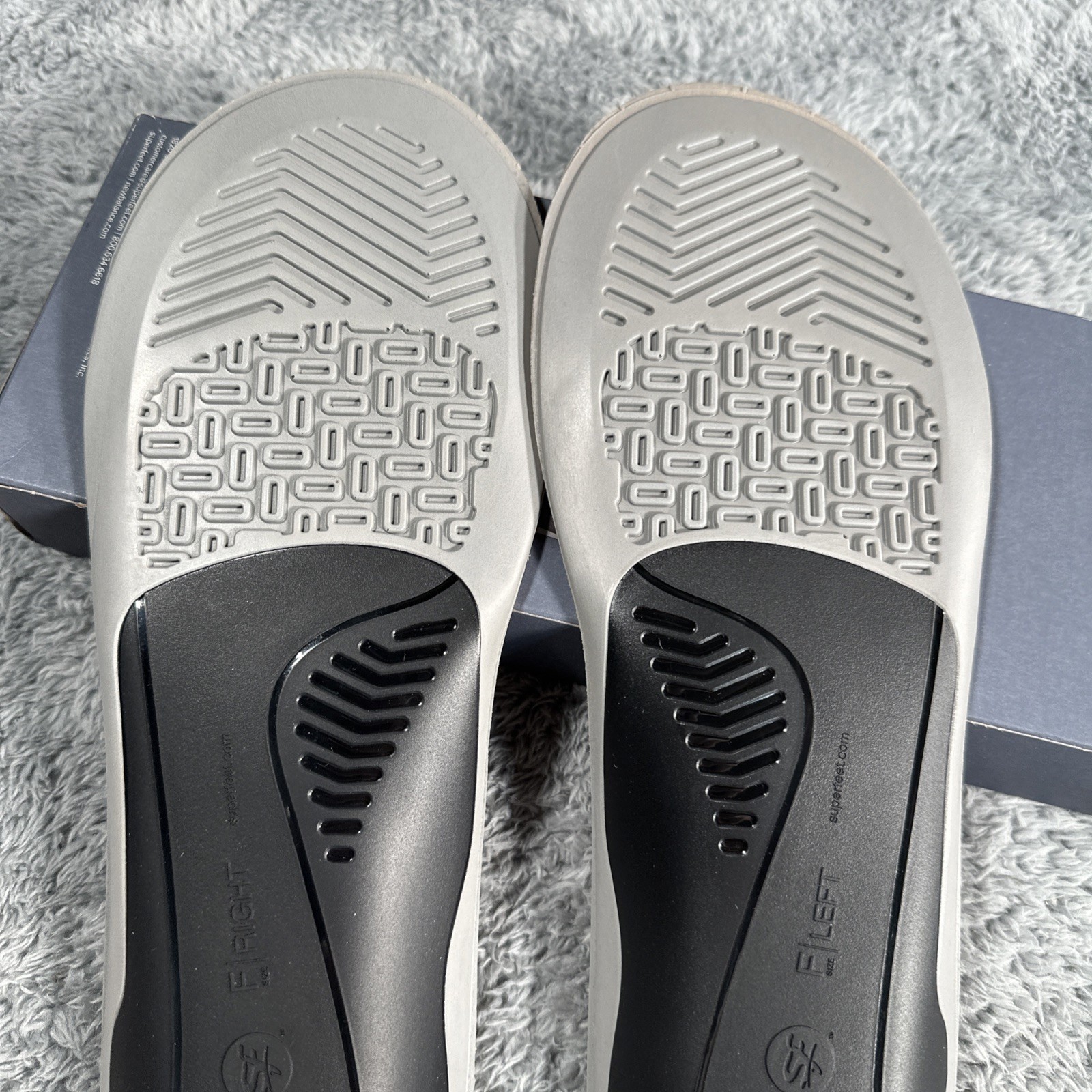 Superfeet New Balance Casual Therapeutic Insoles Sz F Men's 11.5-13 Women's 12+